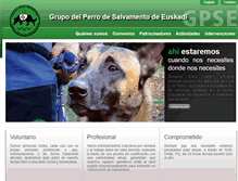 Tablet Screenshot of gpseuskadi.org